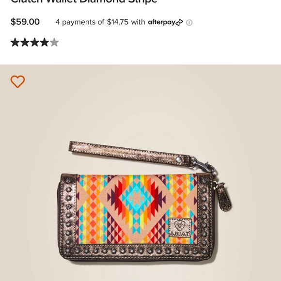 Ariat Ladies Wallet - Picture 2 of 8